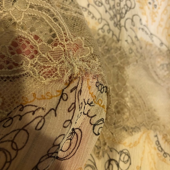 Diane Von Furstenberg Silk Lace Blouse - Picture 13 of 16